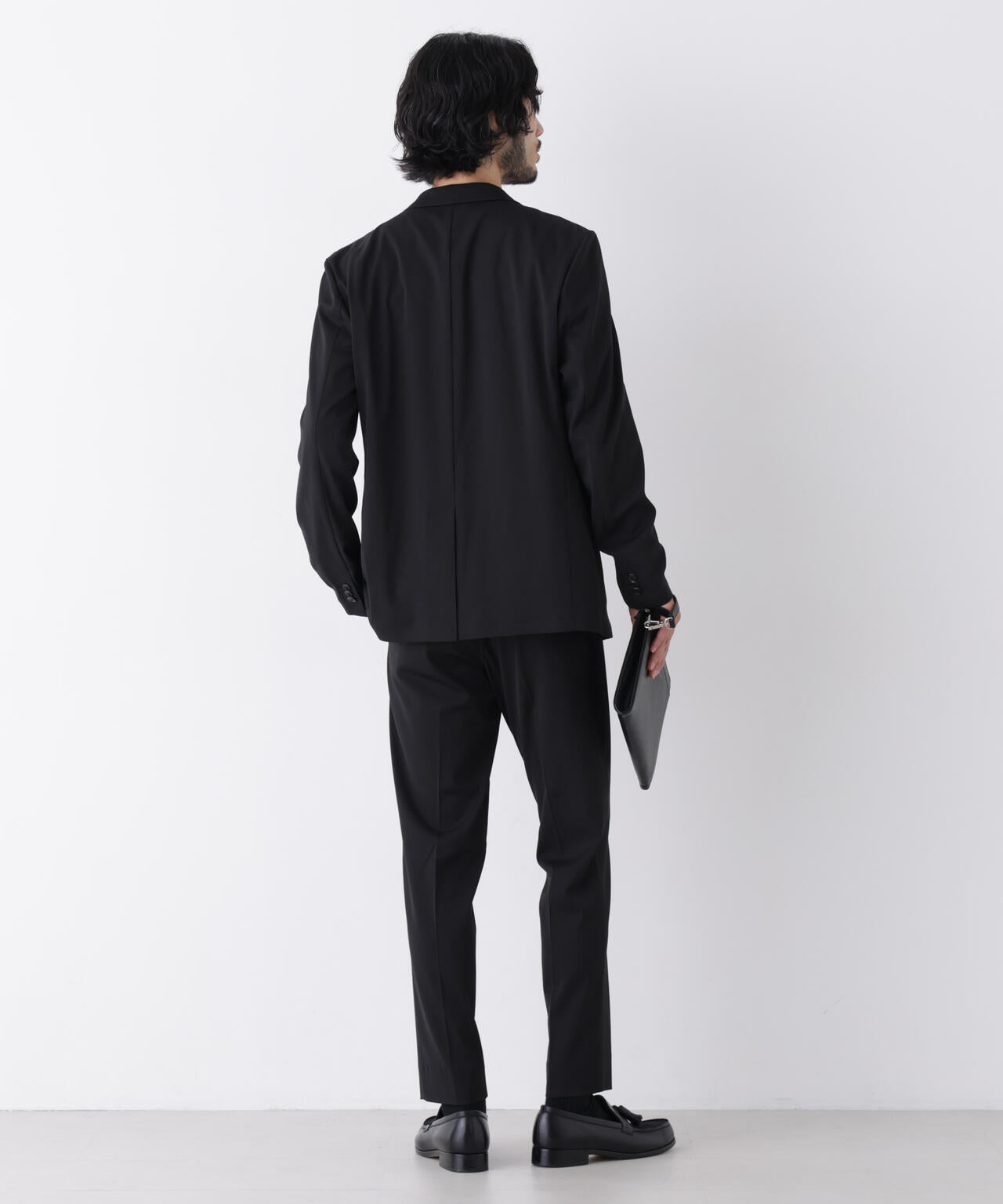 【大人気セットアップ】「Damerino」T/R パウダリー2WAYストレッチセットアップ