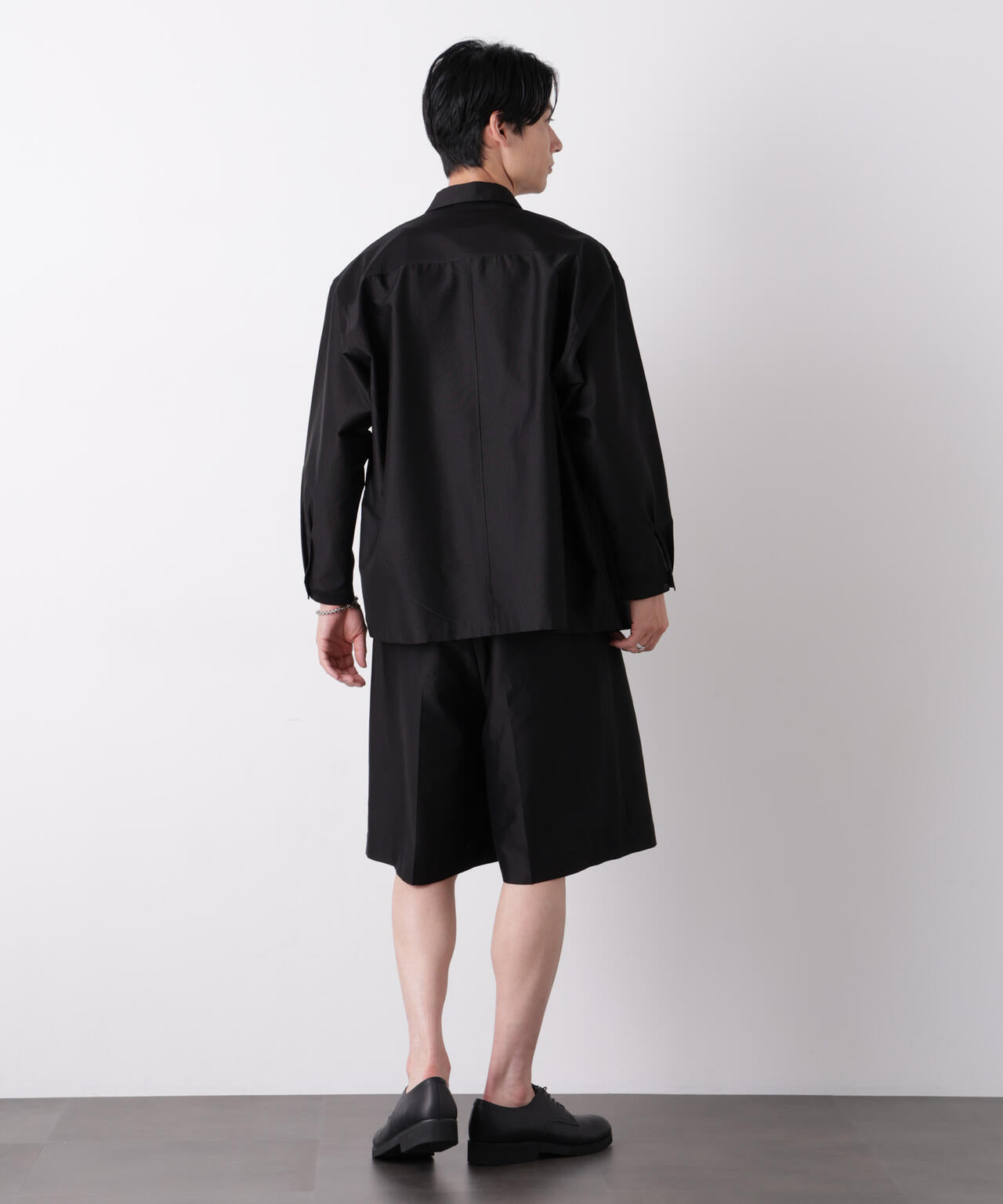 0 ZERO LAYER 9分丈 シャツジャケット(セットアップ可)
