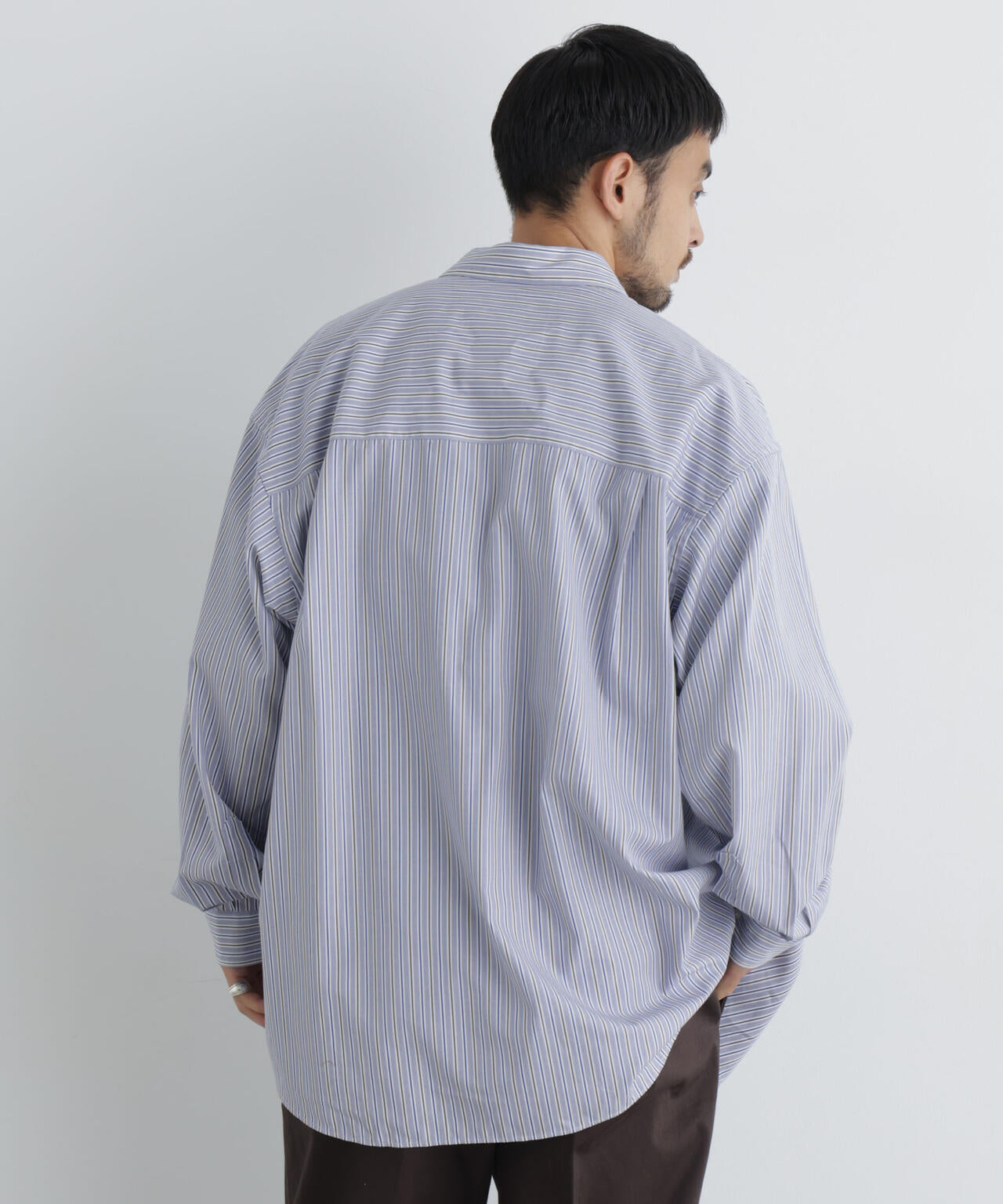 「OtoNANO」×SAVIGNAC レタードワイドシャツ