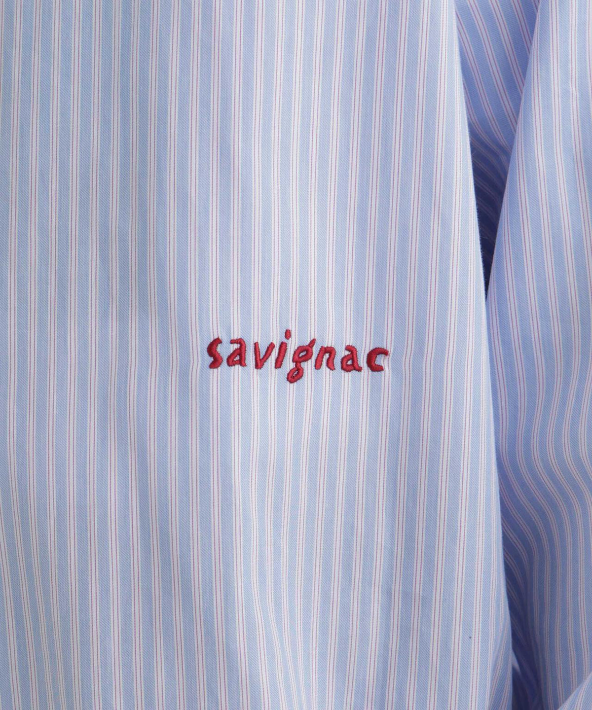 「OtoNANO」×SAVIGNAC レタードワイドシャツ