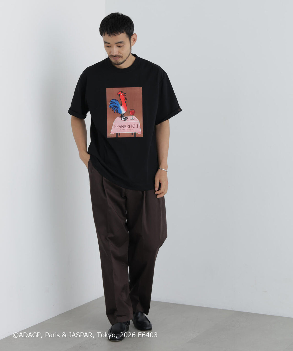 「OtoNANO」×SAVIGNAC プリントTシャツ