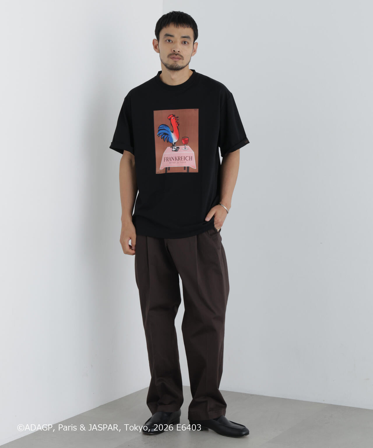 「OtoNANO」×SAVIGNAC プリントTシャツ