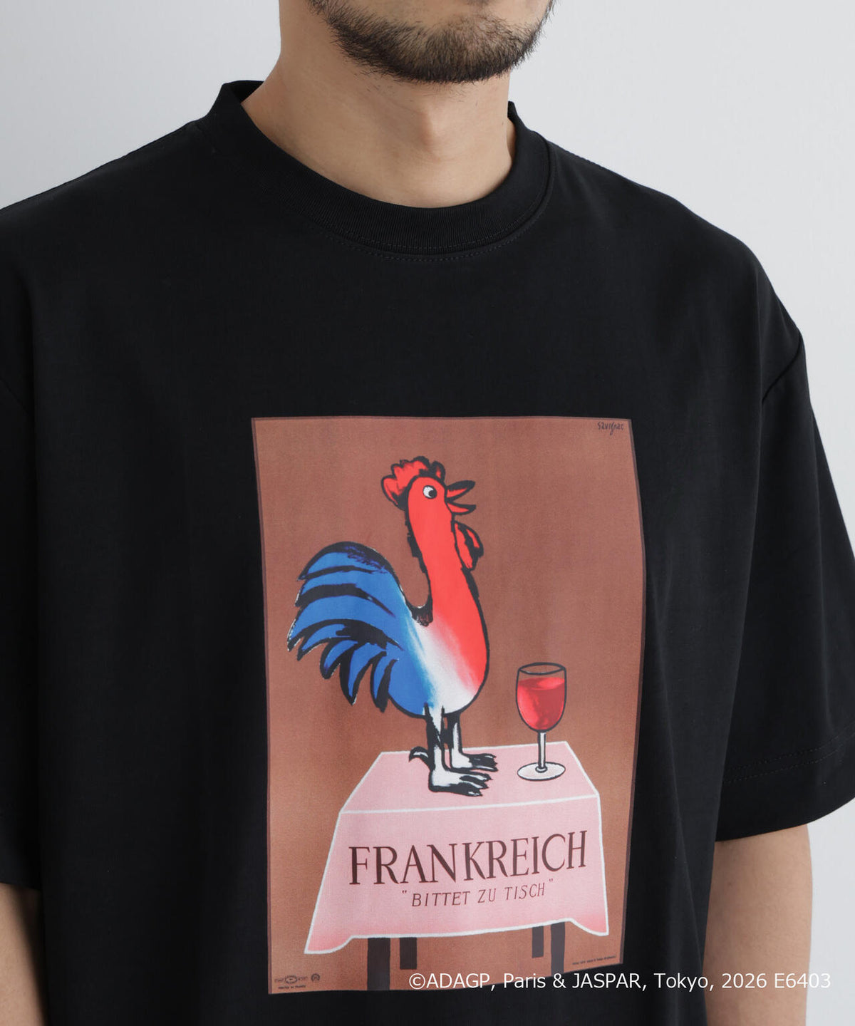「OtoNANO」×SAVIGNAC プリントTシャツ