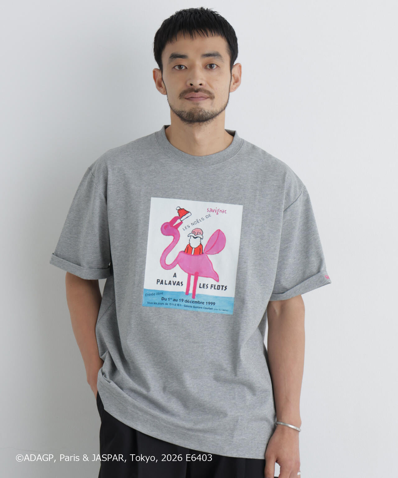 「OtoNANO」×SAVIGNAC プリントTシャツ