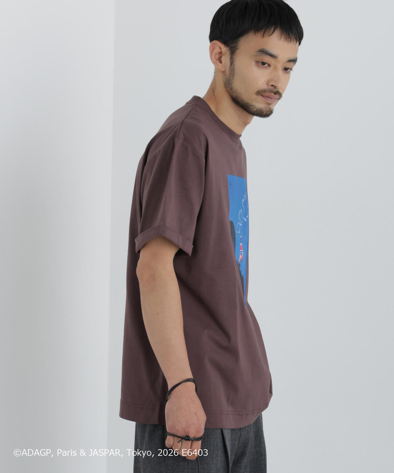 「OtoNANO」×SAVIGNAC プリントTシャツ