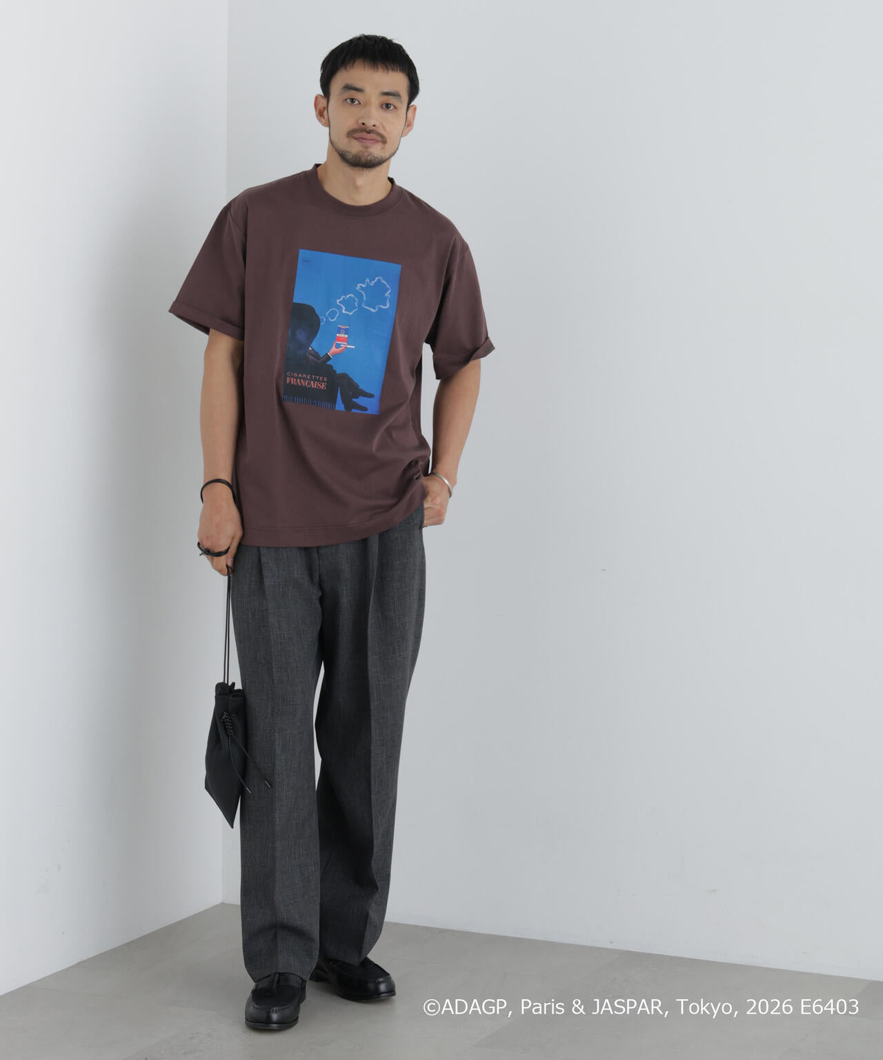 「OtoNANO」×SAVIGNAC プリントTシャツ
