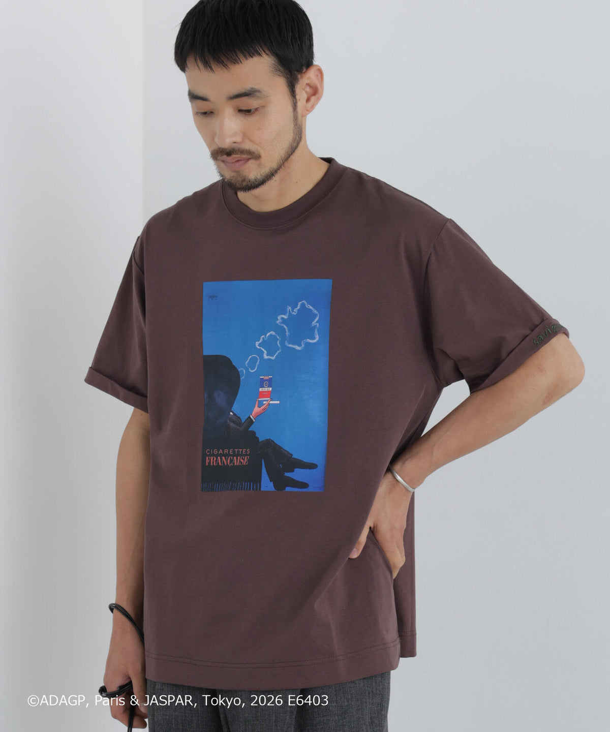 「OtoNANO」×SAVIGNAC プリントTシャツ