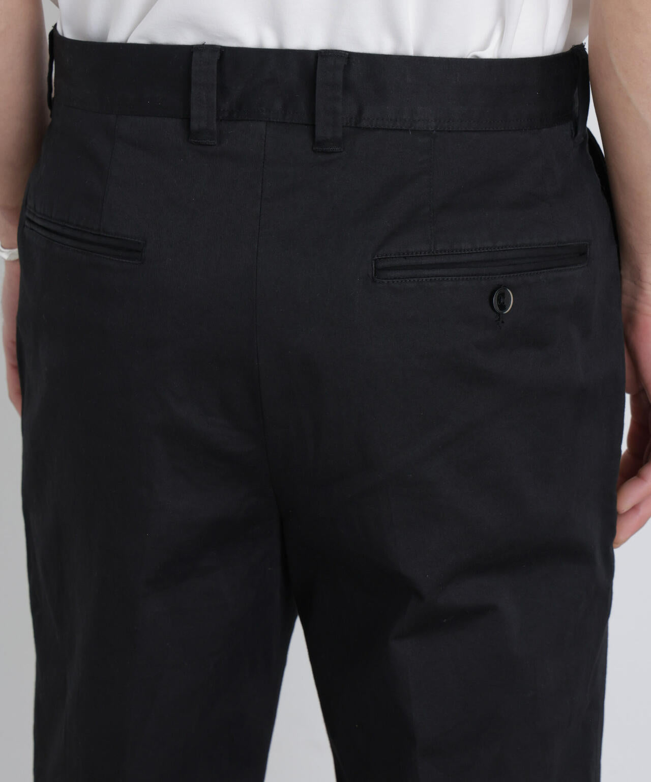 NewOnTrousers フェードサテンSlim テーパー