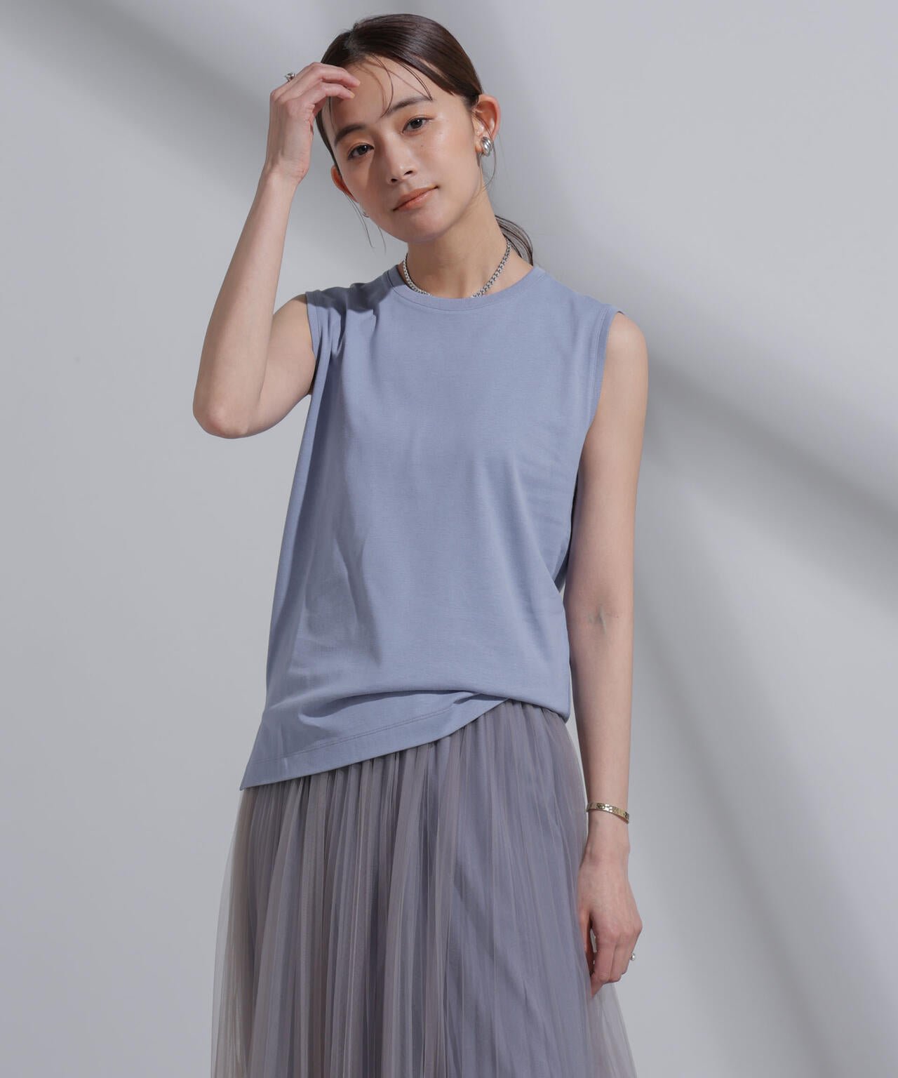 Anti Soaked(R) 汗染み防止 カラフルノースリTシャツ