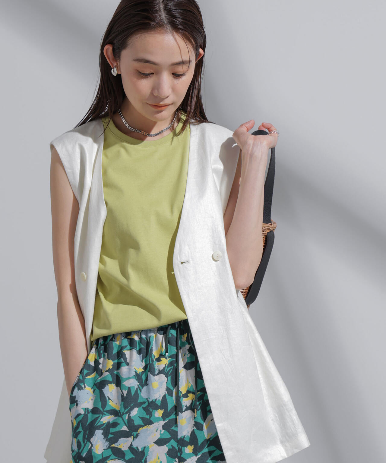 Anti Soaked(R) 汗染み防止 カラフルノースリTシャツ