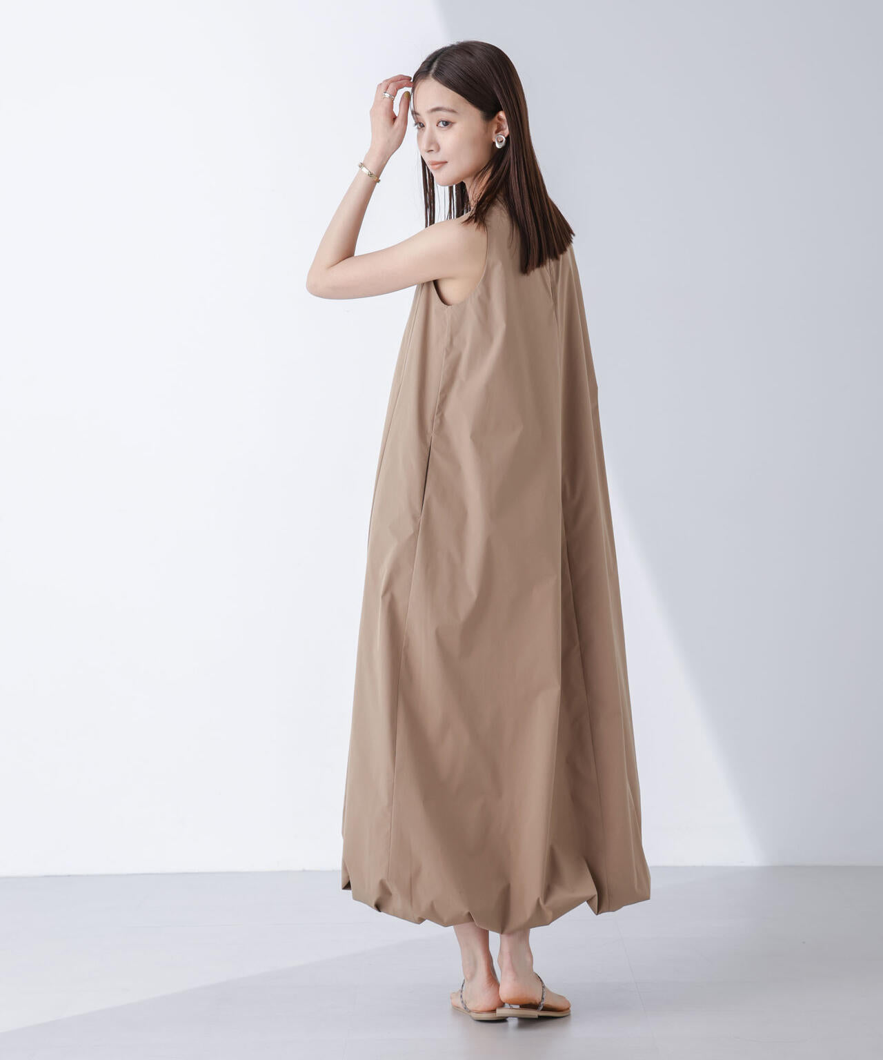 At PARK&DAILYWEAR/ノースリバルーンワンピース