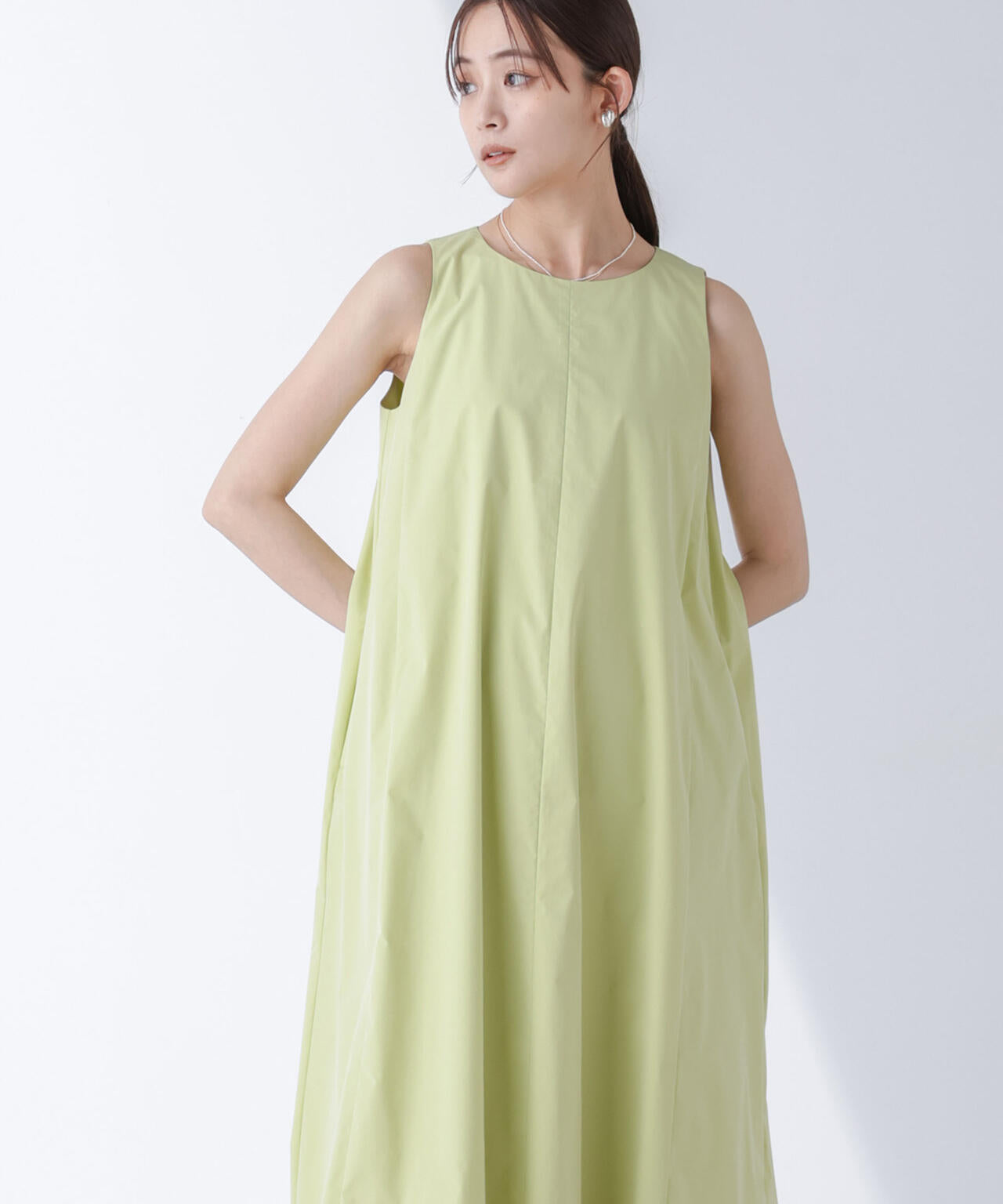 At PARK&DAILYWEAR/ノースリバルーンワンピース