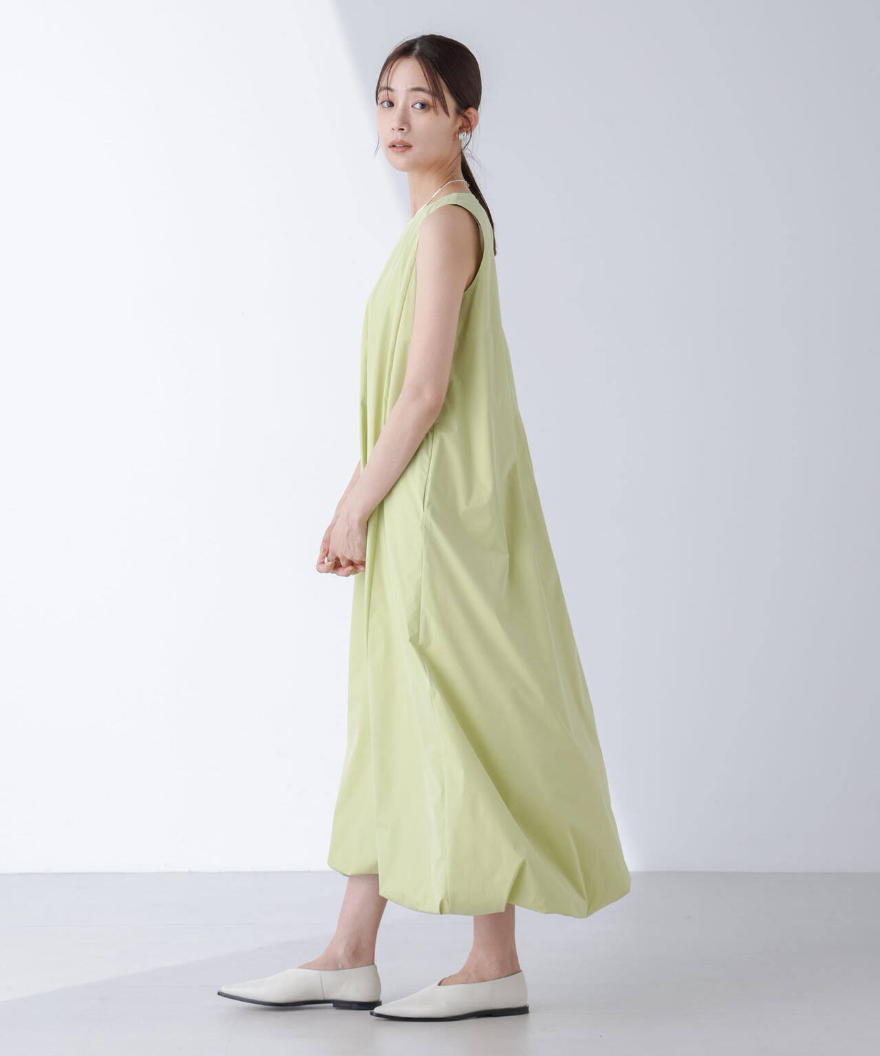 At PARK&DAILYWEAR/ノースリバルーンワンピース