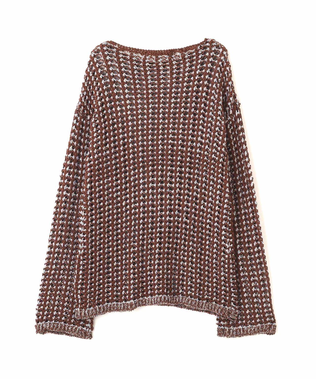「STEVELOUR」シャイニーレースニットトップス