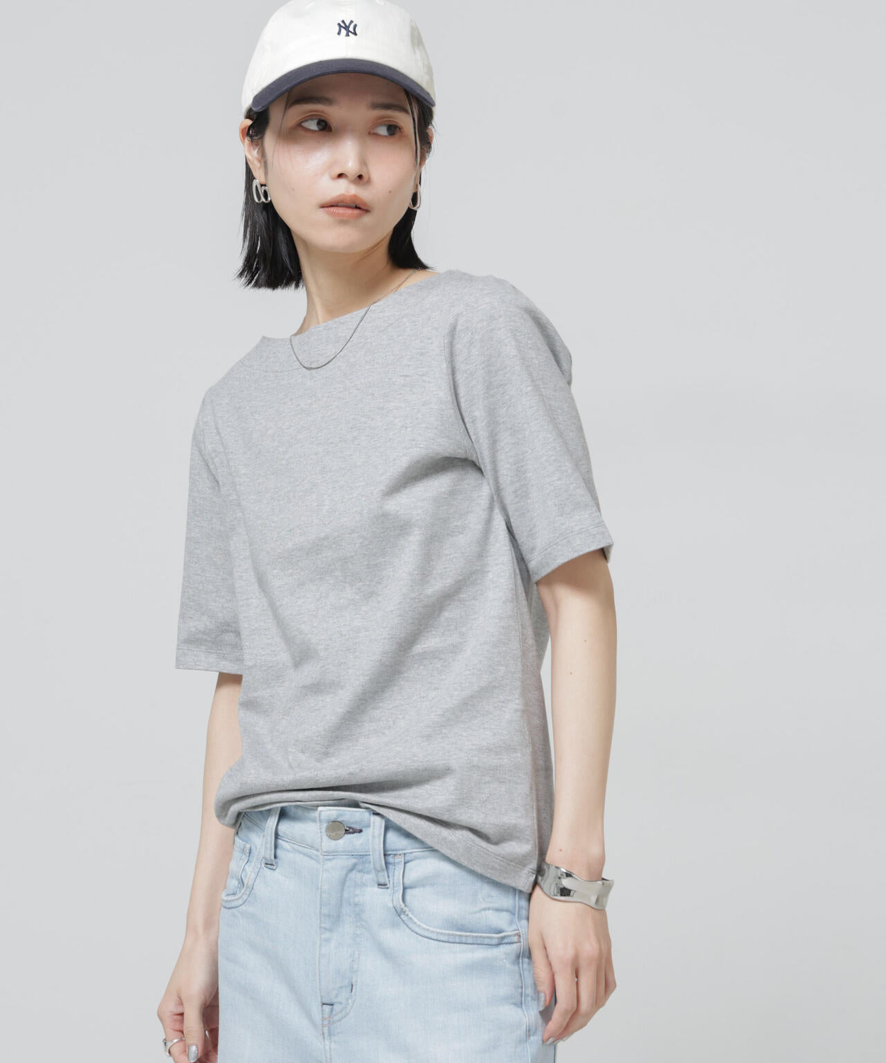 Anti Soaked(R) 汗染み防止ボートネックTシャツ