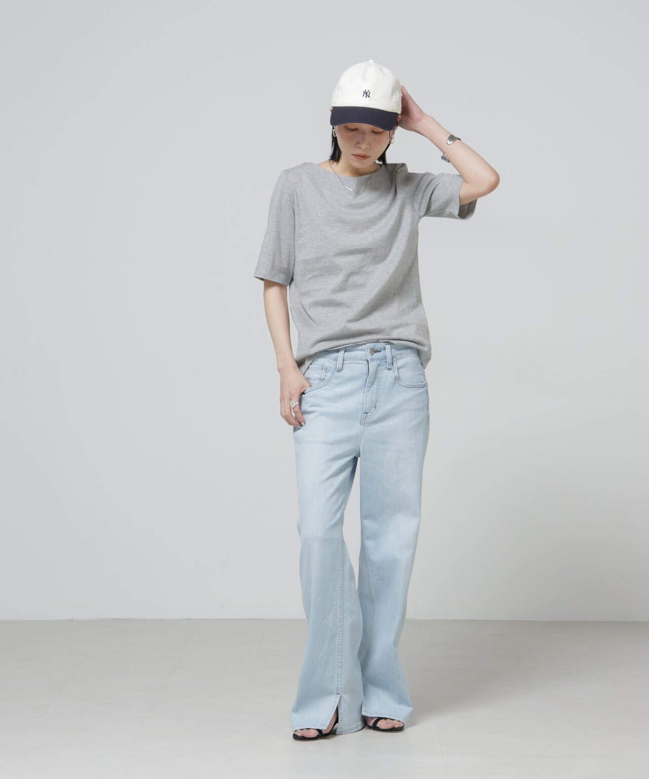 Anti Soaked(R) 汗染み防止ボートネックTシャツ