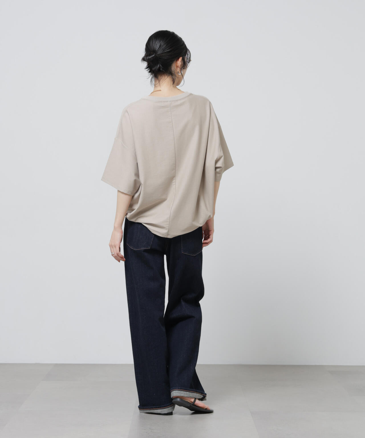 「Meaningful Continuity」coveross(R)ツイル調冷感プレーティング天竺Tシャツ