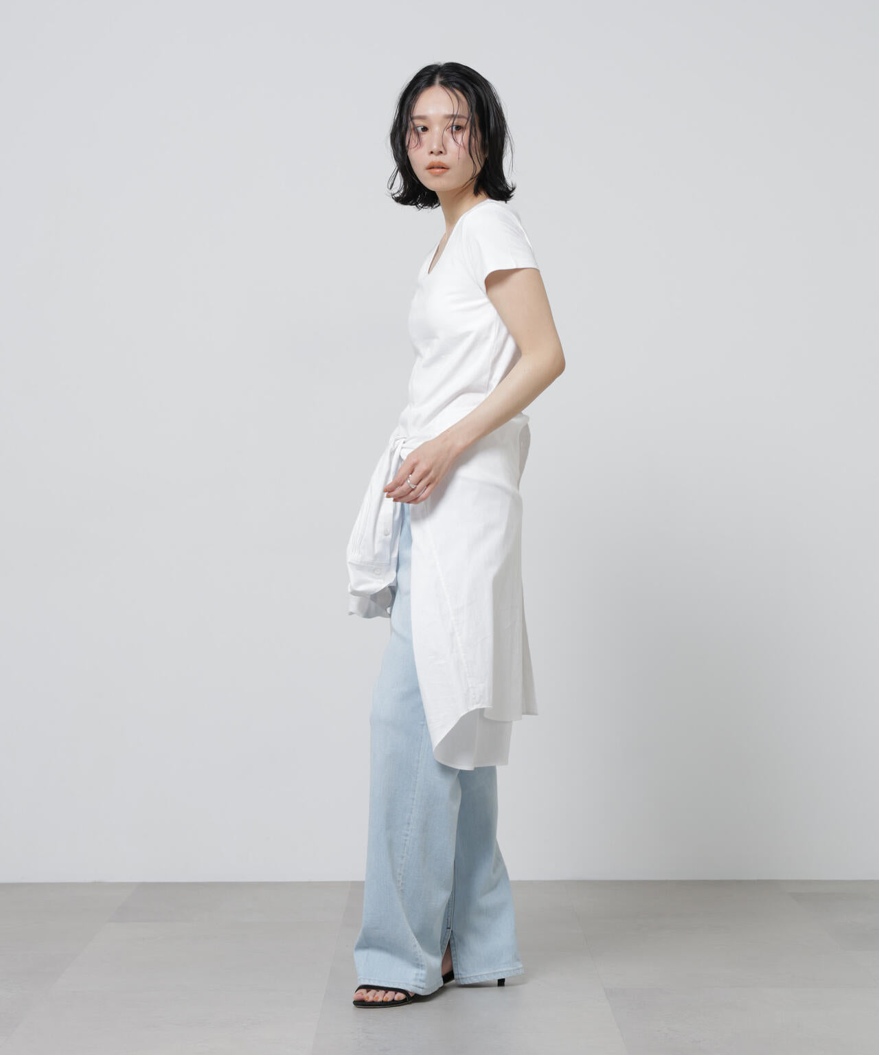 Anti Soaked(R) 汗染み防止カップ付きTシャツ