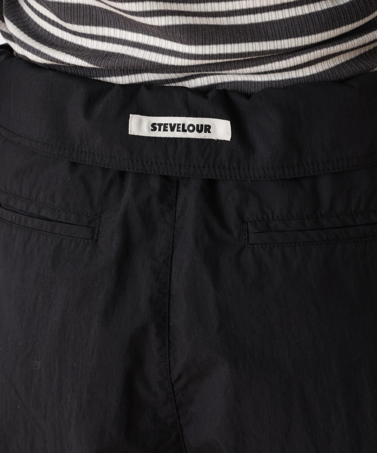 「STEVELOUR」コットンナイロンバルーンパンツ(セットアップ可)