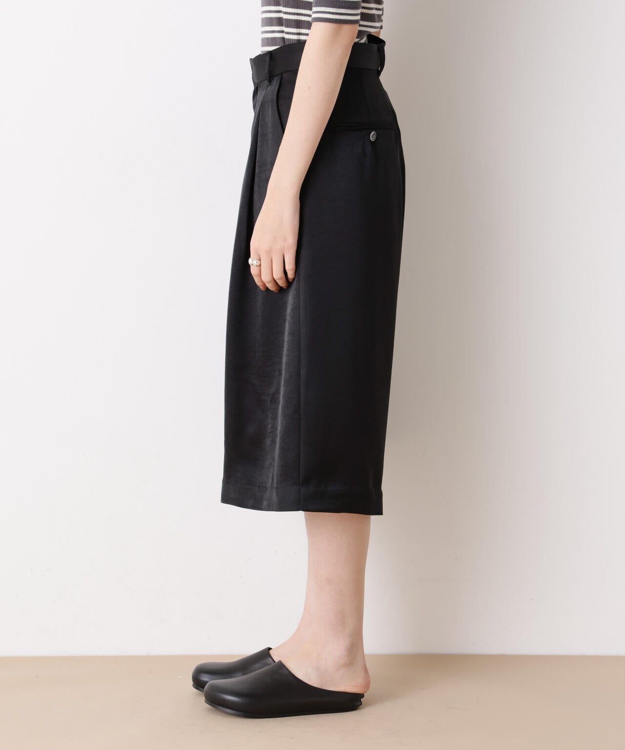 「STEVELOUR」サテンハーフパンツ(セットアップ可)