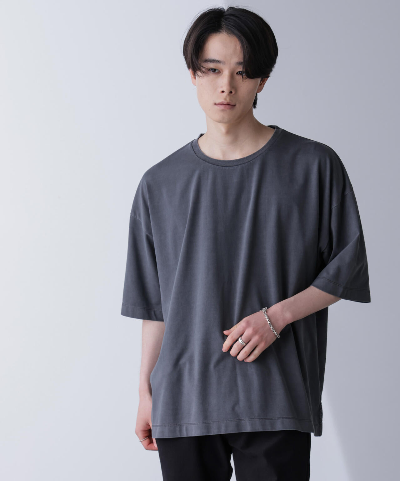 ピグメントビッグTシャツ 半袖
