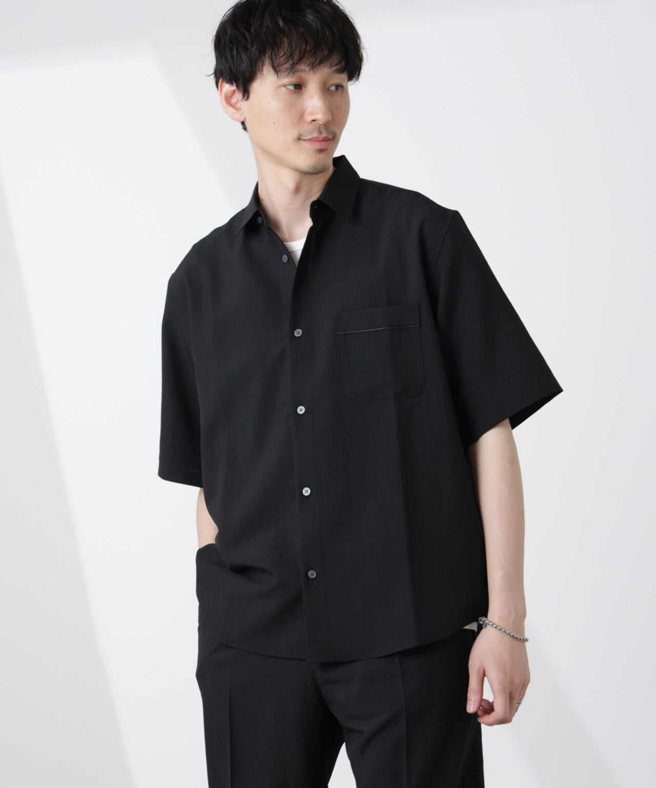 セオアルファシャツ 半袖(セットアップ可)