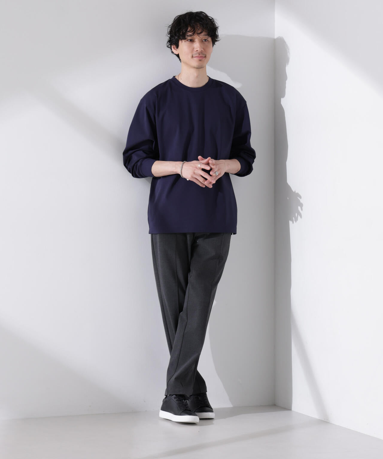 アンチスメル BIG クルーネックTシャツ 長袖