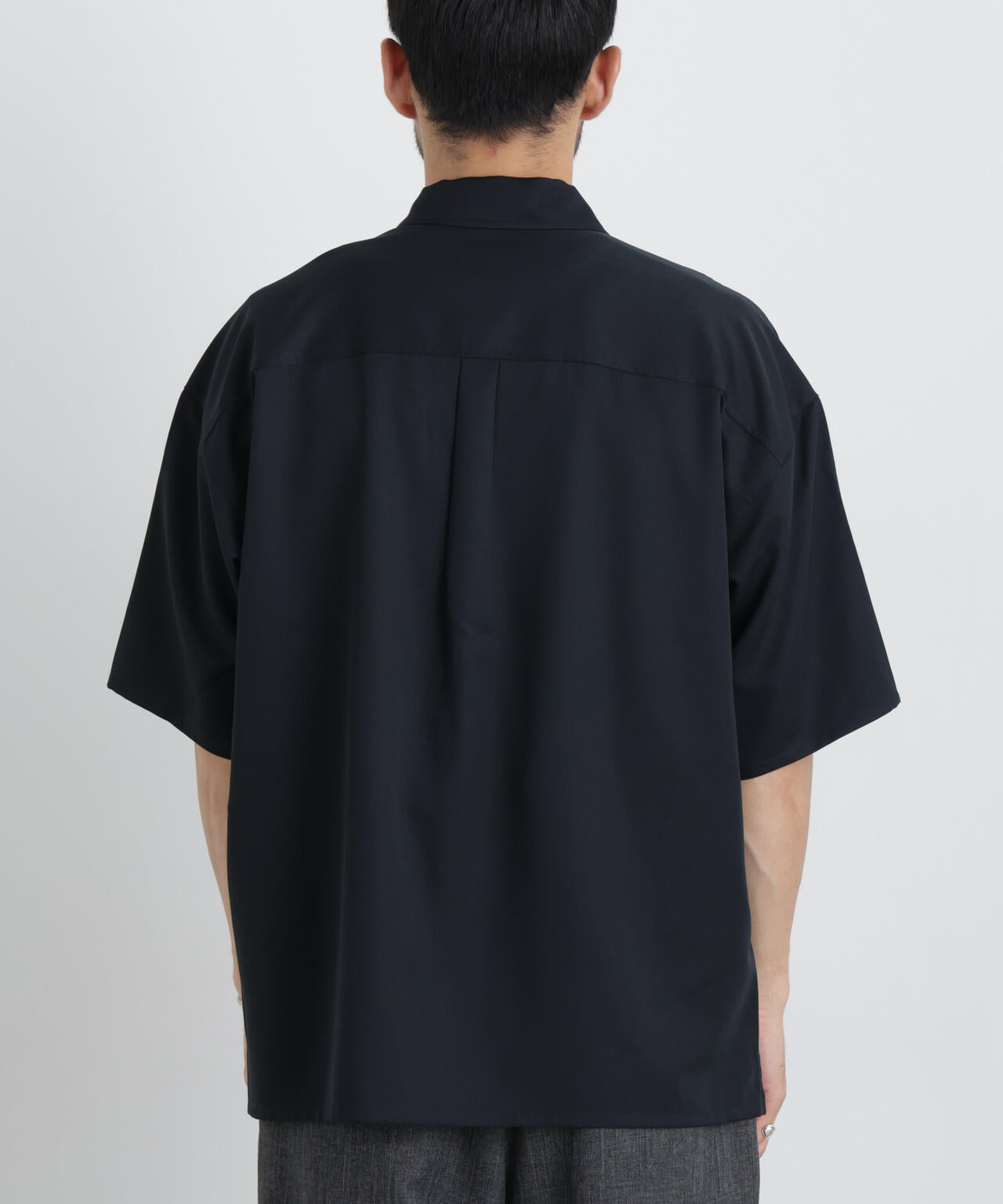 COOLFIBER(R)ドレープツイルシャツ半袖