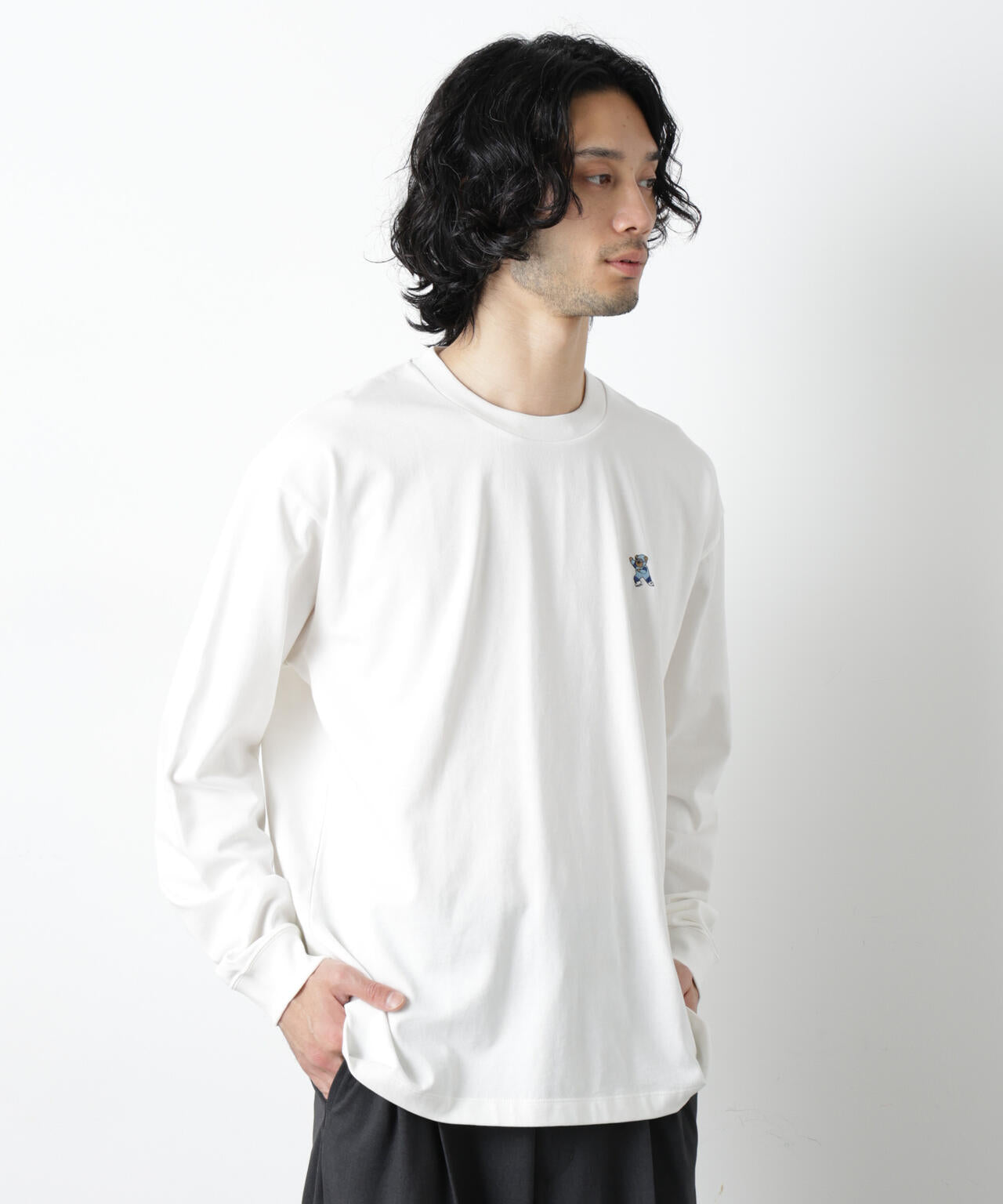 ナノベアTシャツ 長袖 スピードスケート