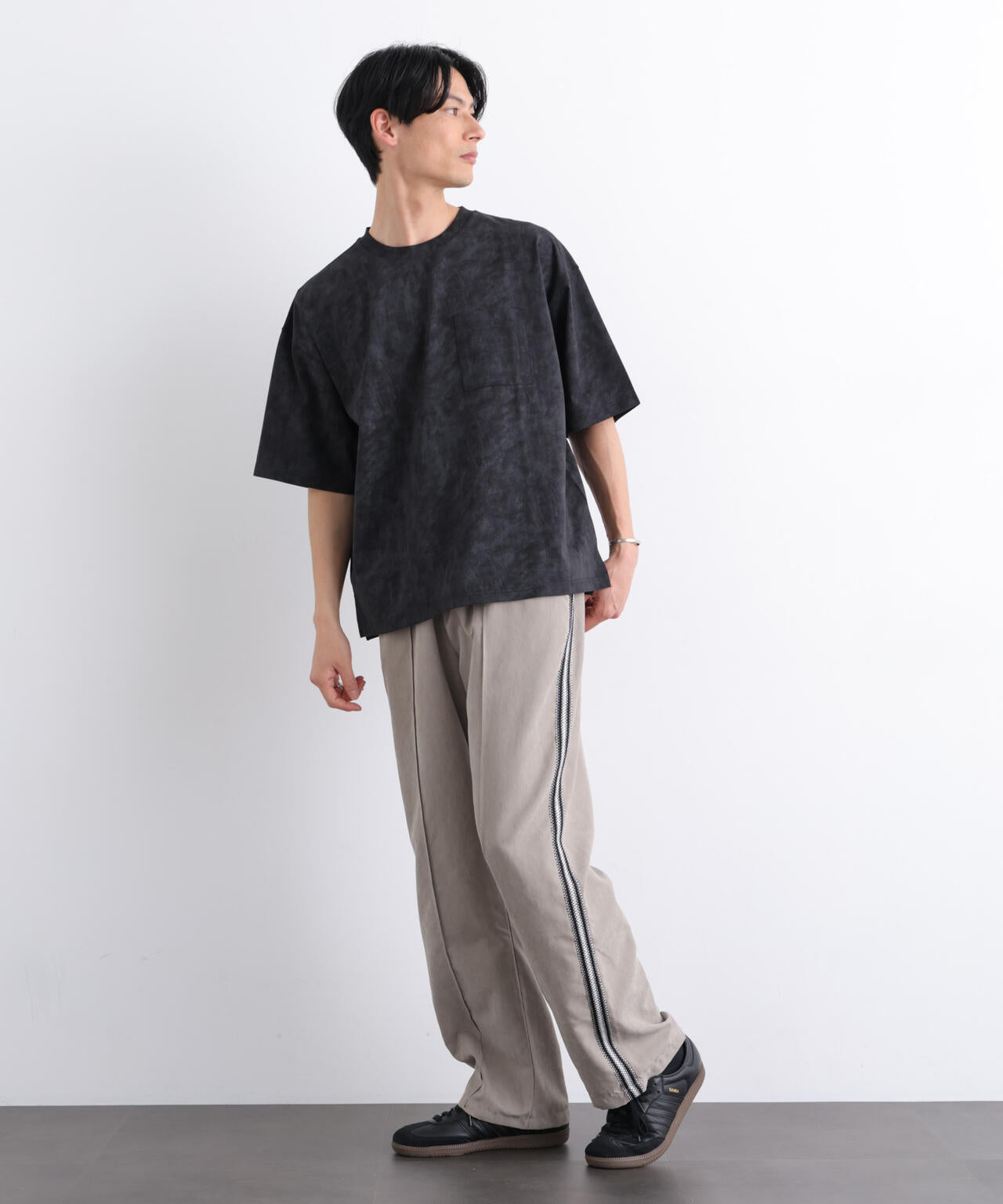 NORMANBROS/NORMANBROS別注 プレーティングフェードTシャツ半袖