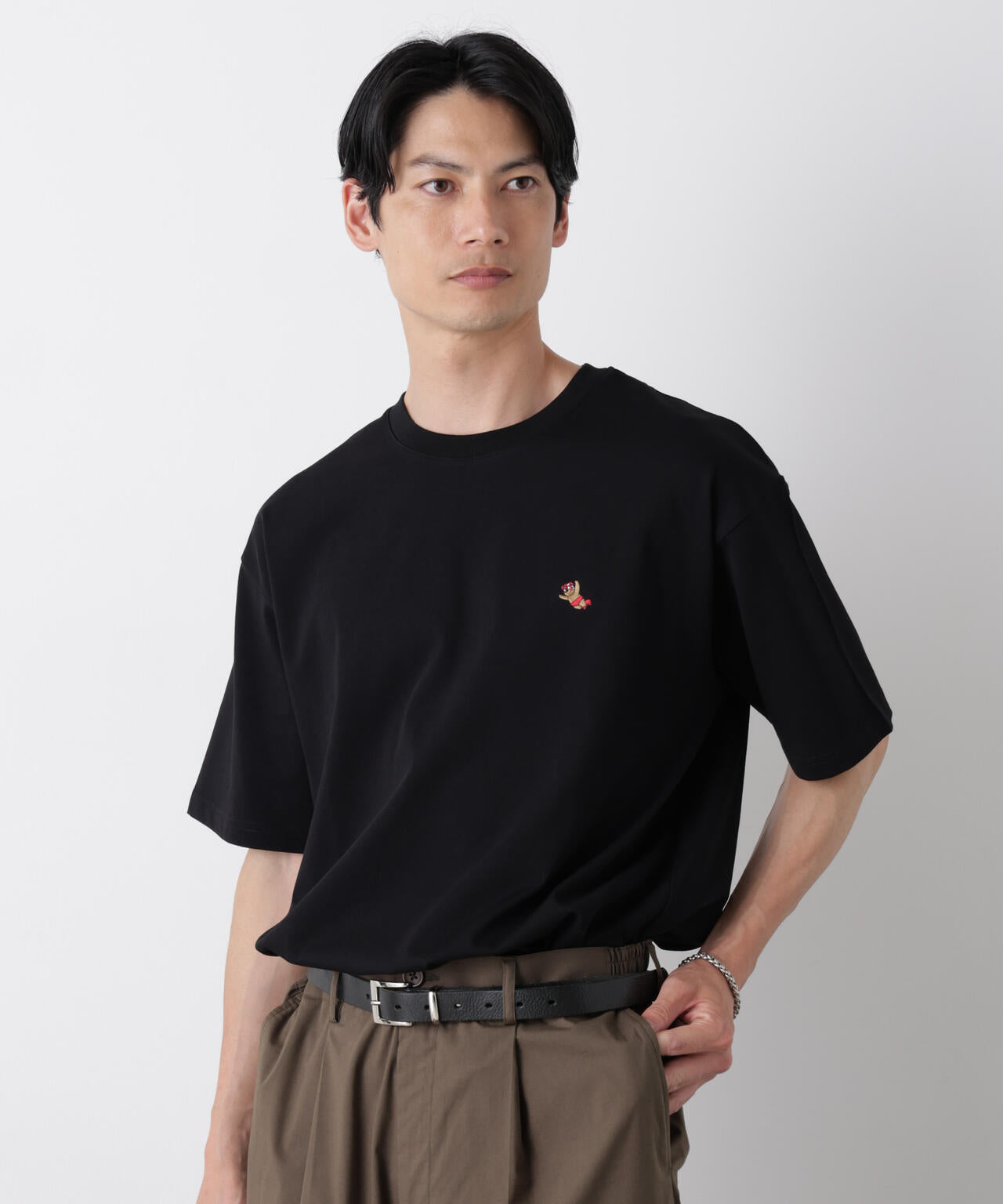 ナノベア ワイドTシャツ半袖 プロレス