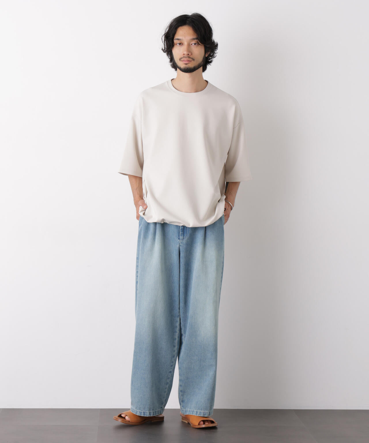 オーバーサイズ ブークレビッグTシャツ 半袖