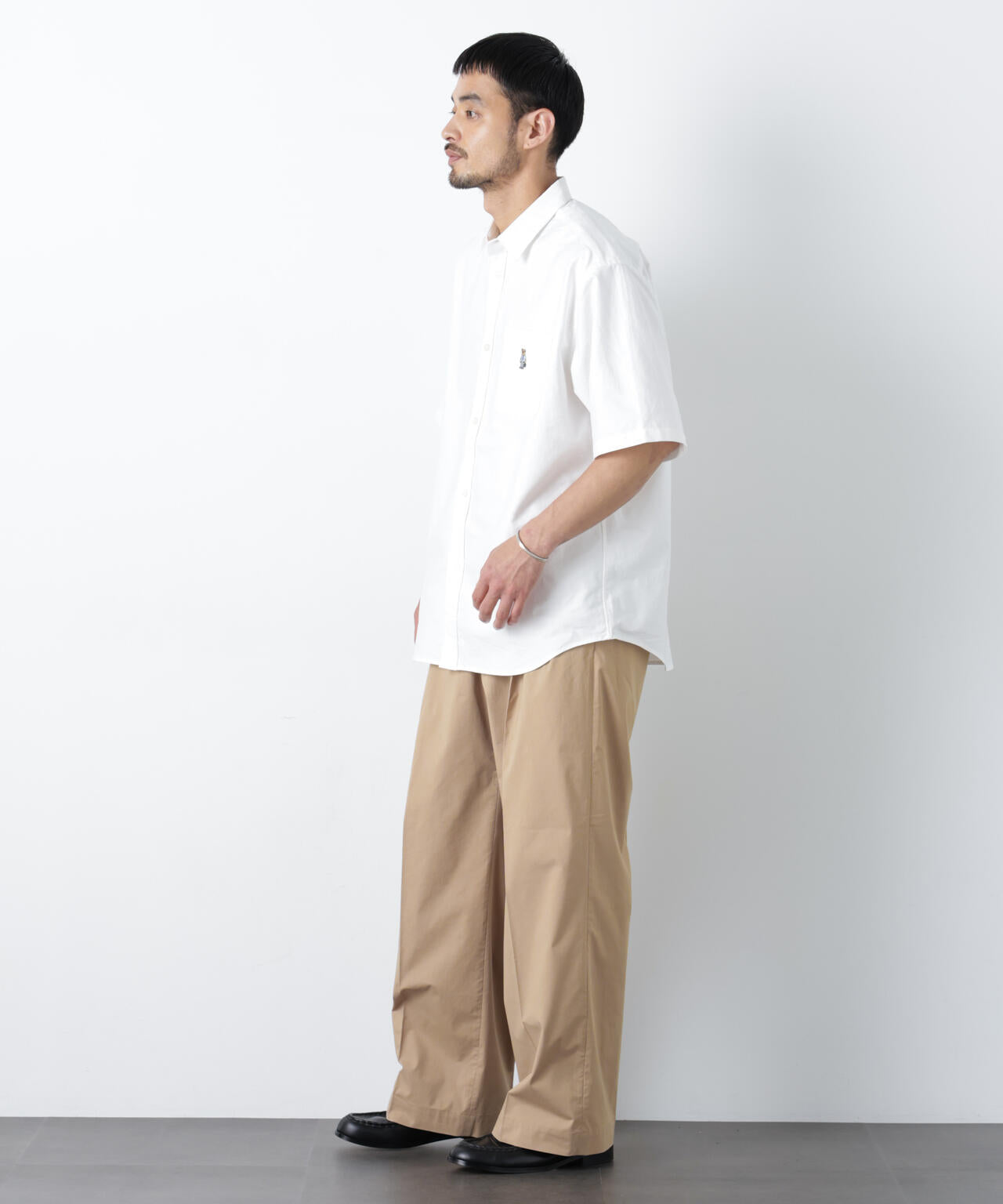 COOLMAX (R) 2タックワイドスラックス