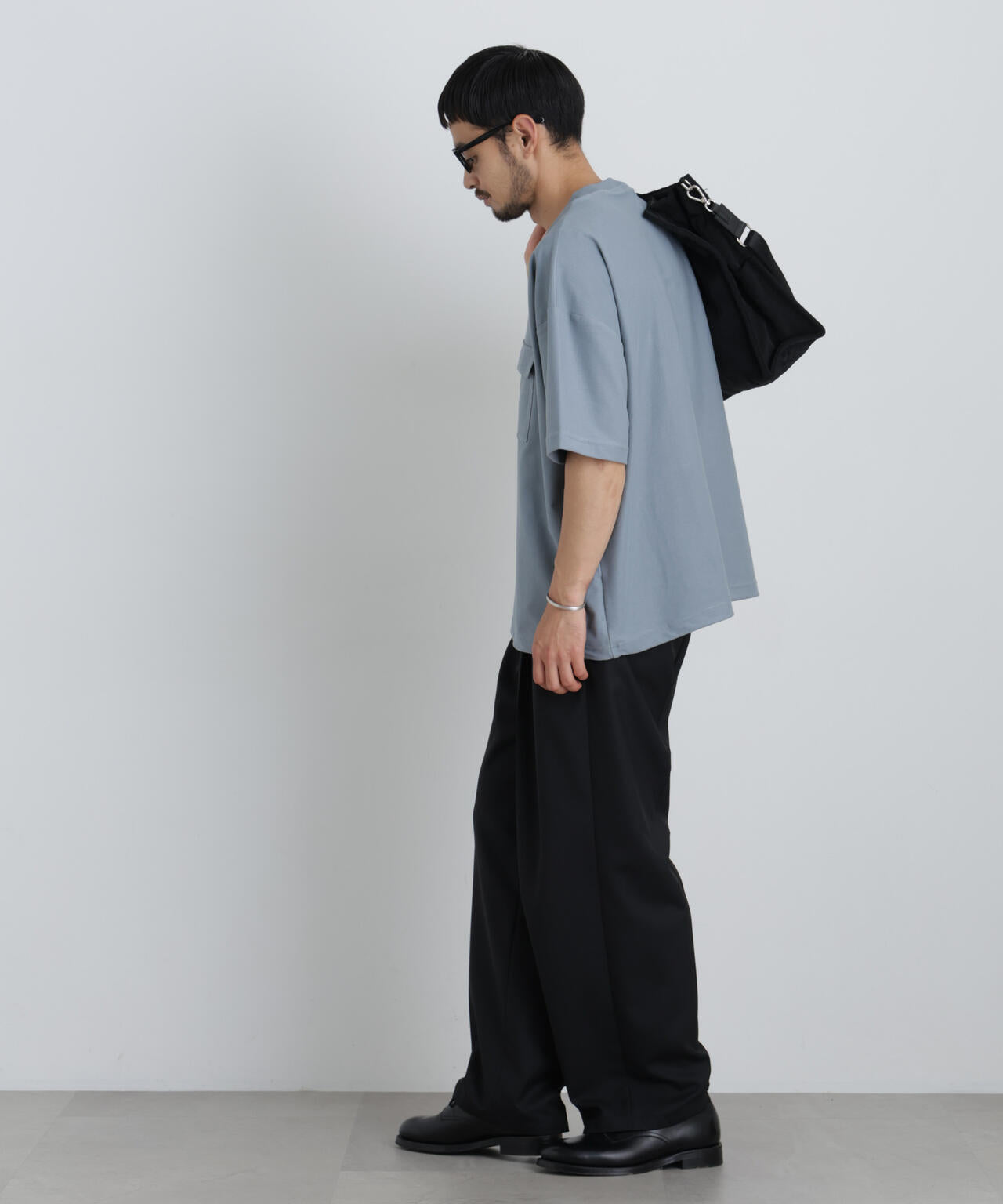 リングドットポケットTシャツ半袖