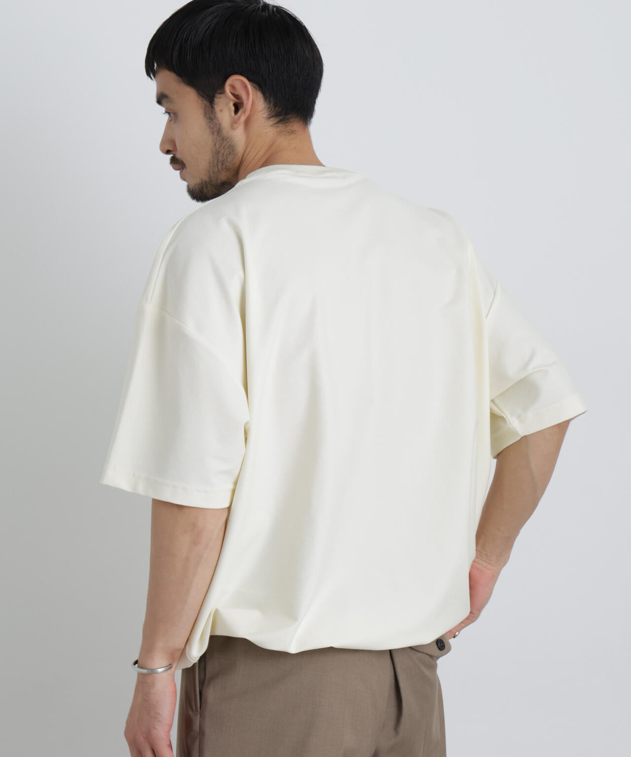 リングドットポケットTシャツ半袖