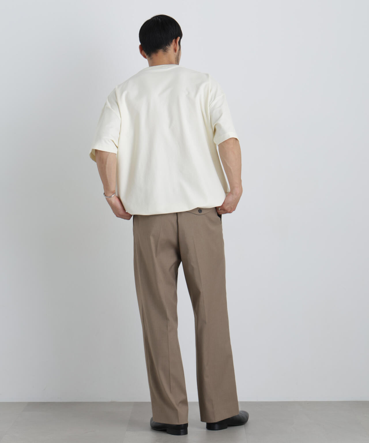 リングドットポケットTシャツ半袖