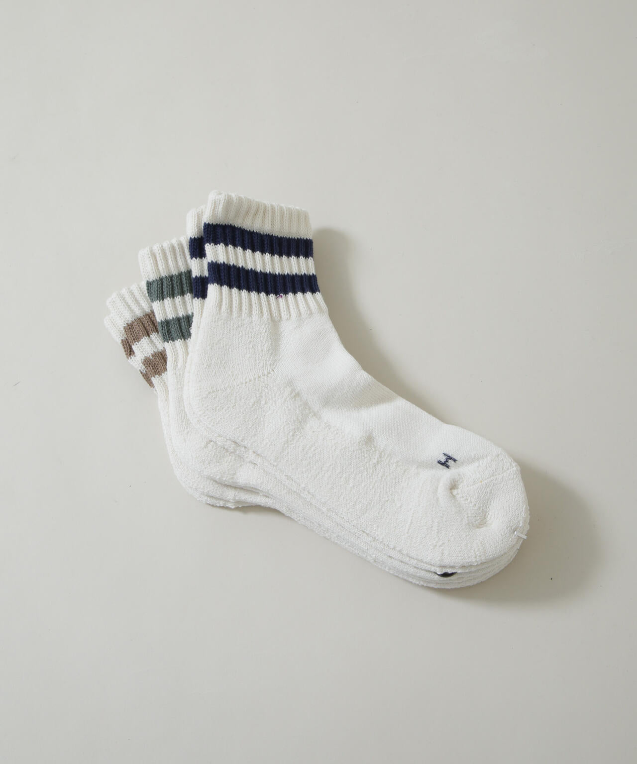 Healthknit/シンカー2本ライン ソックス 3足SET