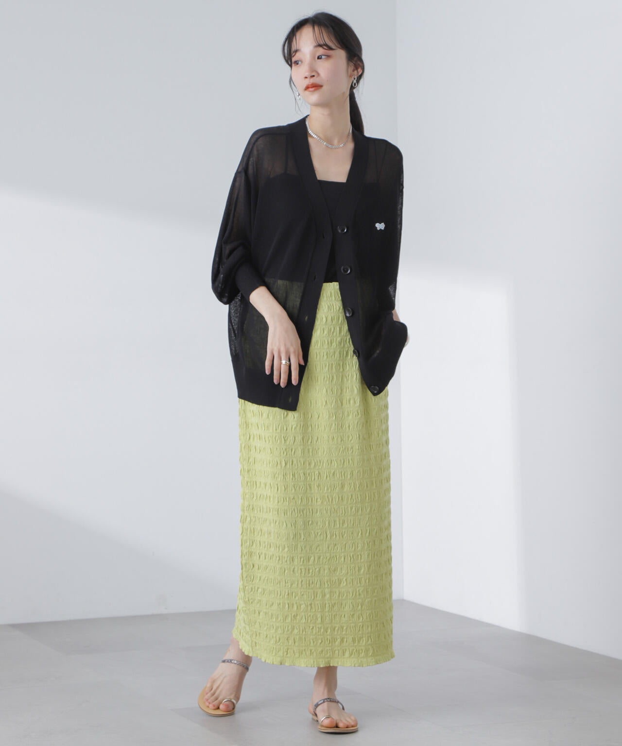 PENNEYS/PENNEYS別注TheFOXシアーカーディガン