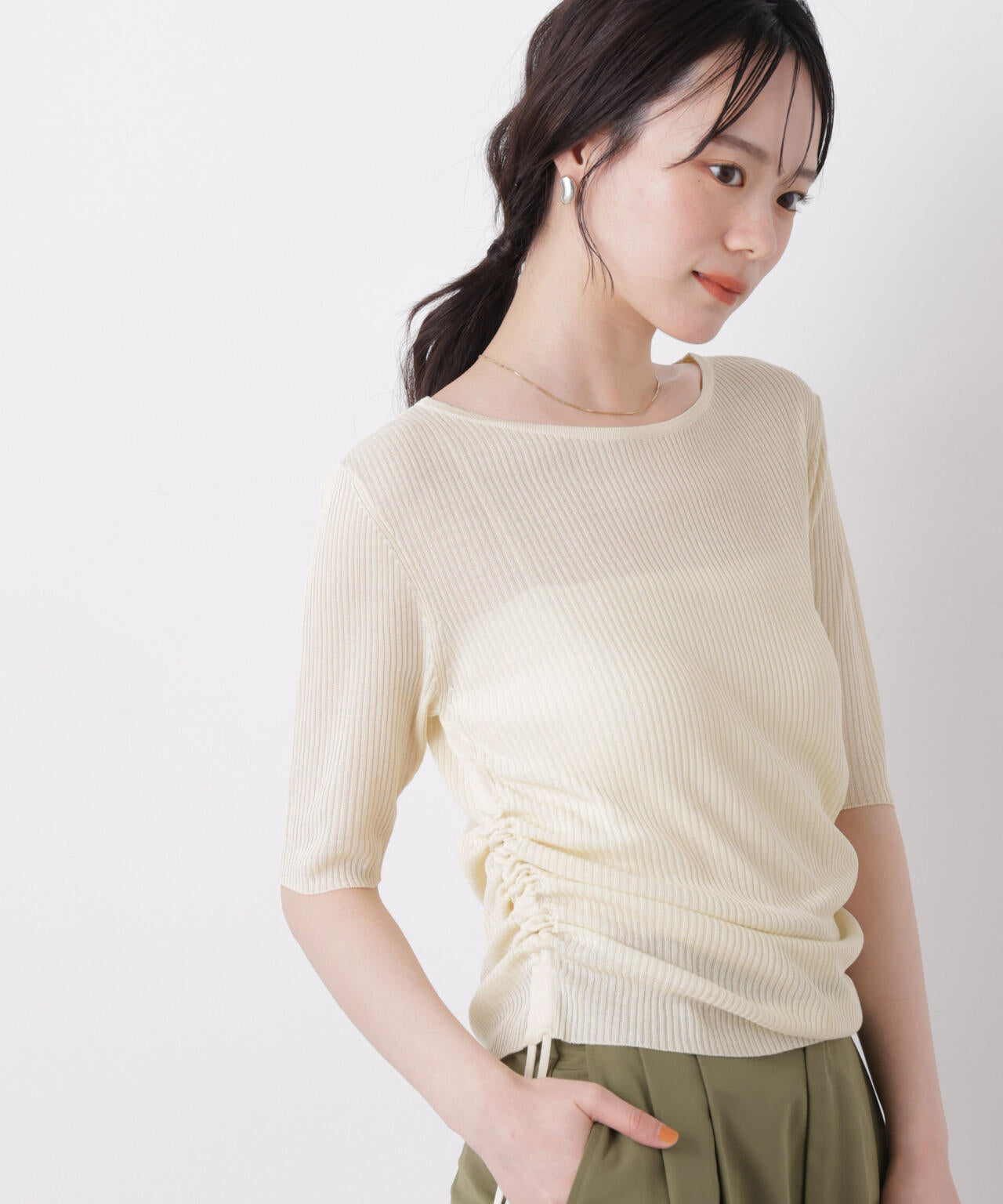 161cm 着用サイズ:F