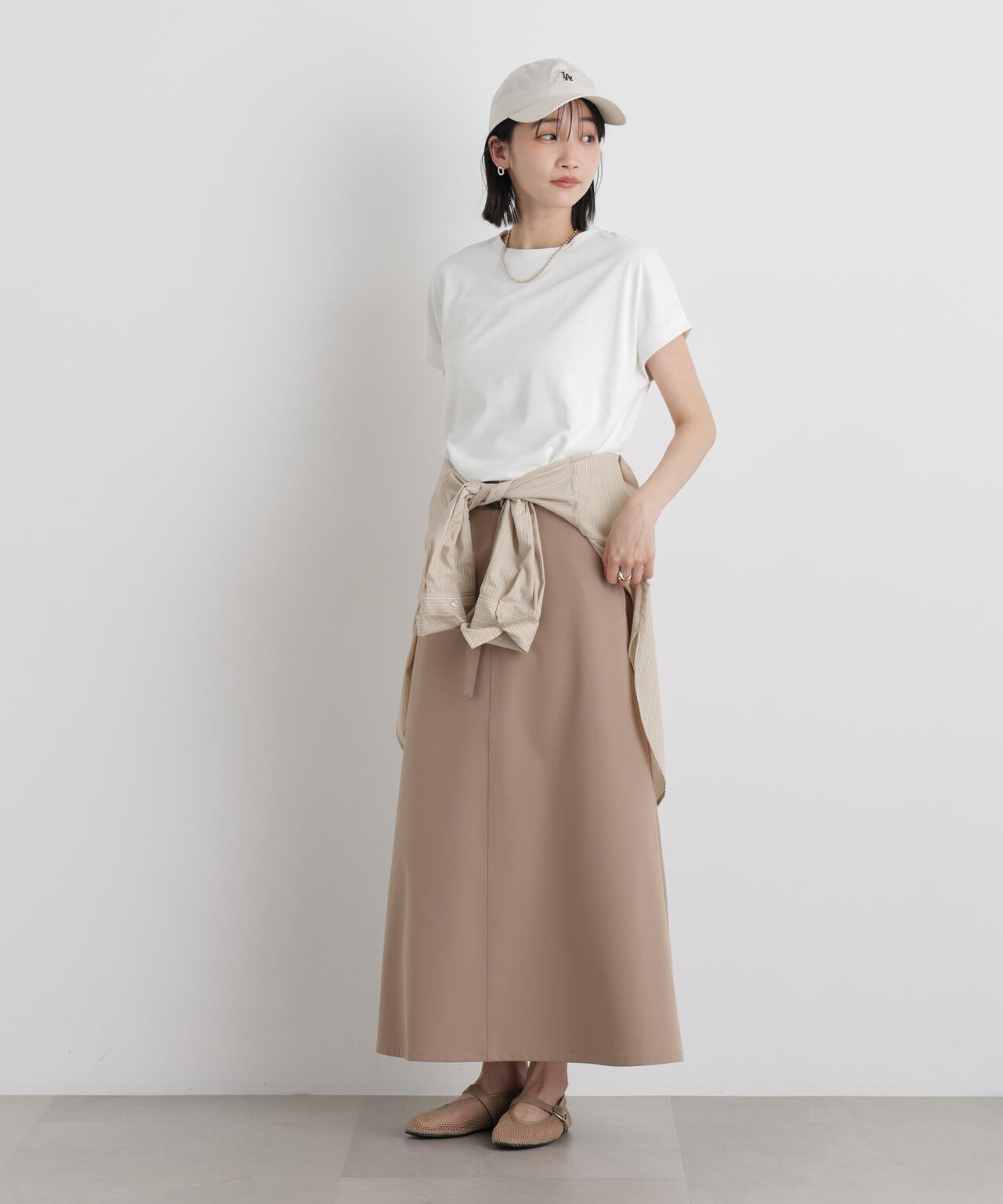 汗隠糸加工&多彩機能カットソー素材 ドルマンフレンチトップス