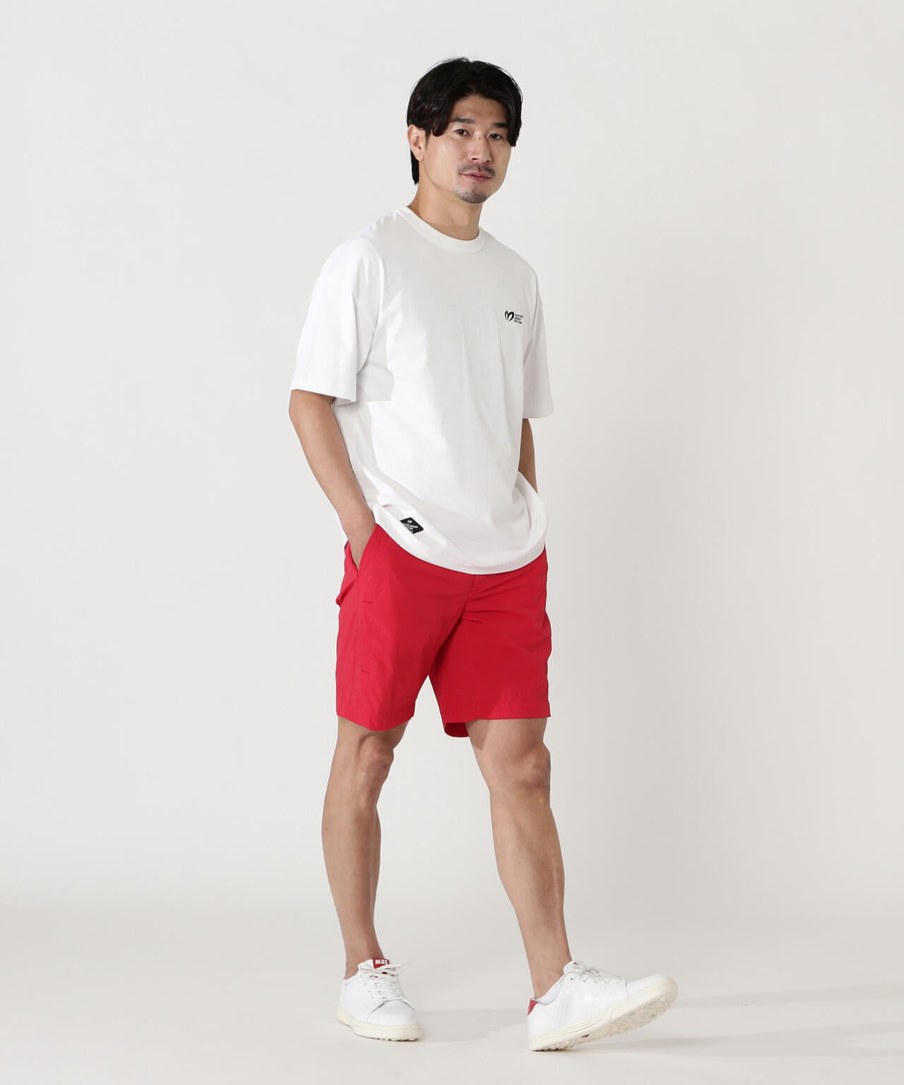 ナイロンストレッチショートパンツ