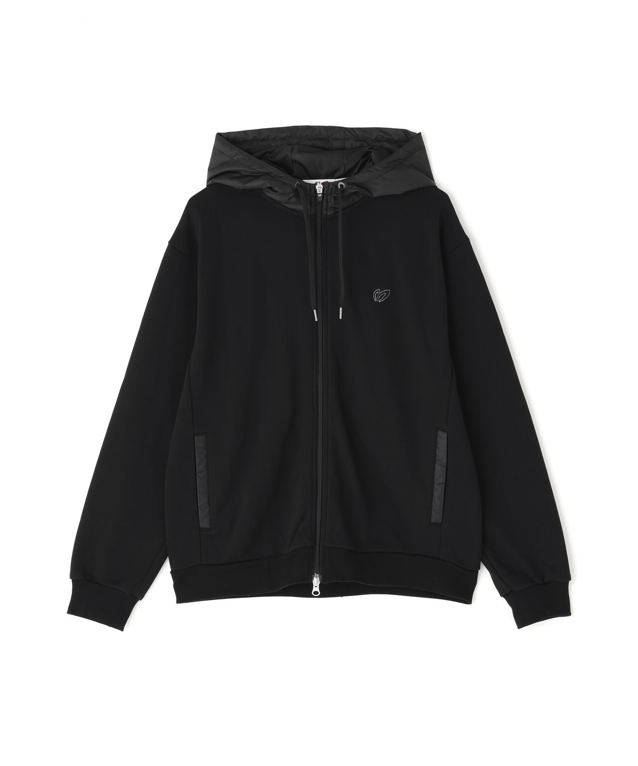 T/Cベア裏毛ジップアップフーディジャケット