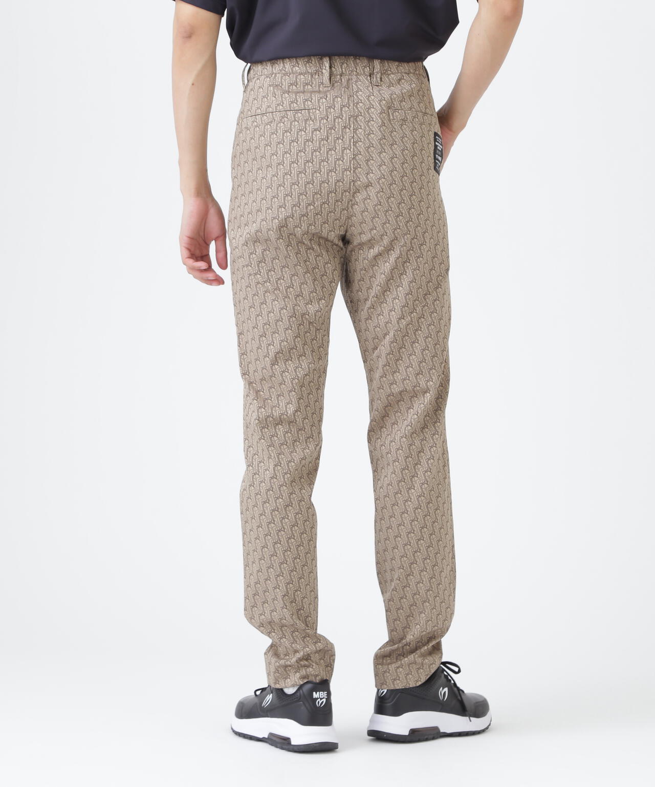 MBEジオメトリックジャガードパンツ (MENS)
