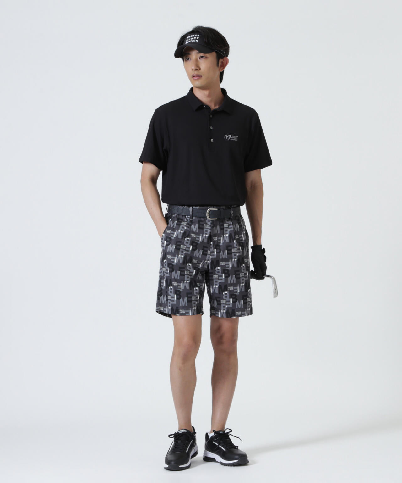 MBEプリントドビーストレッチショートパンツ