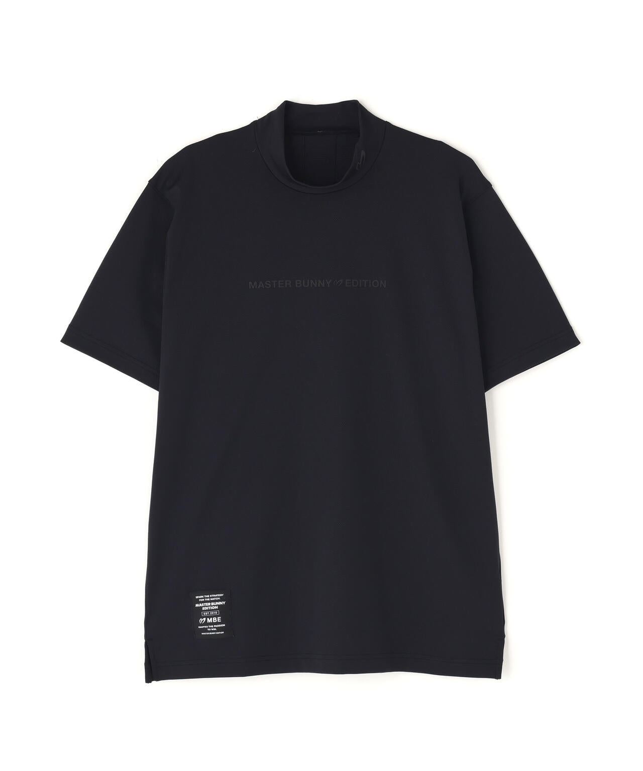 トリコットメッシュ半袖ハイネックカットソー (MENS)