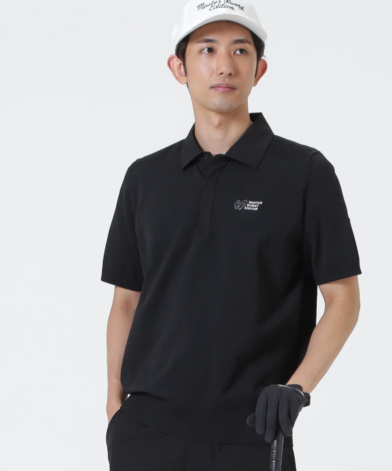 布帛衿ポロニット (MENS)