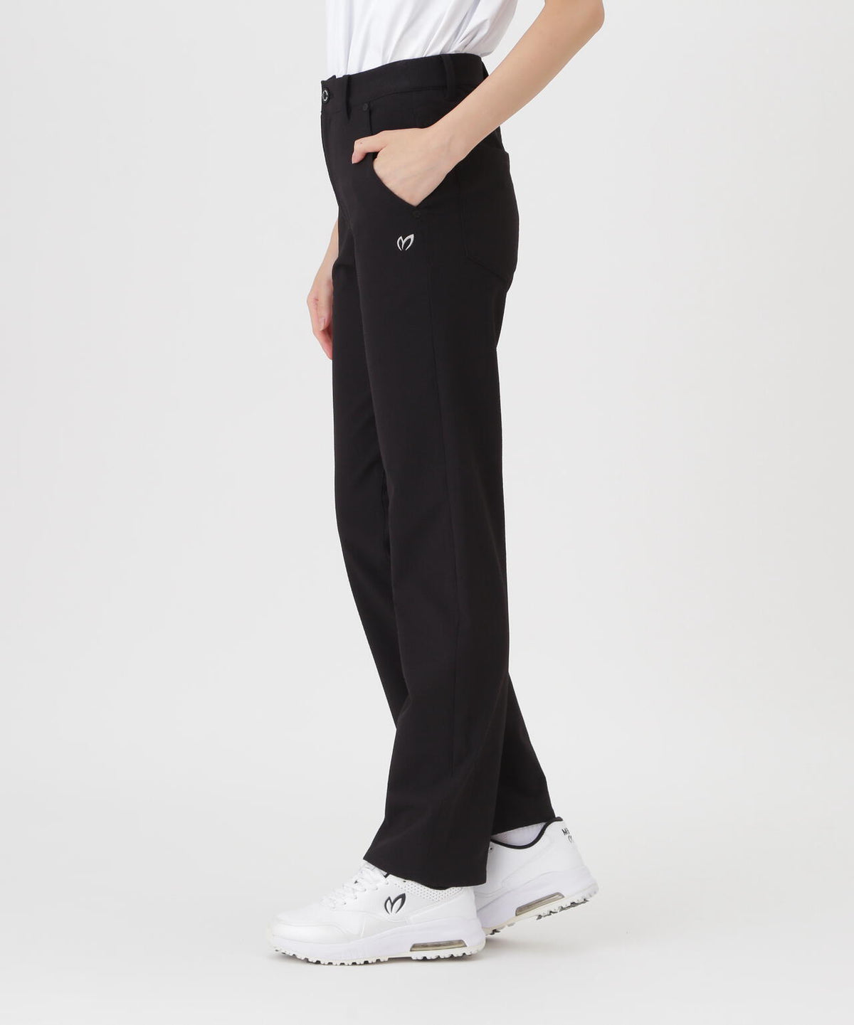 ナイロンドビーストレッチ5ポケットパンツ (WOMENS)