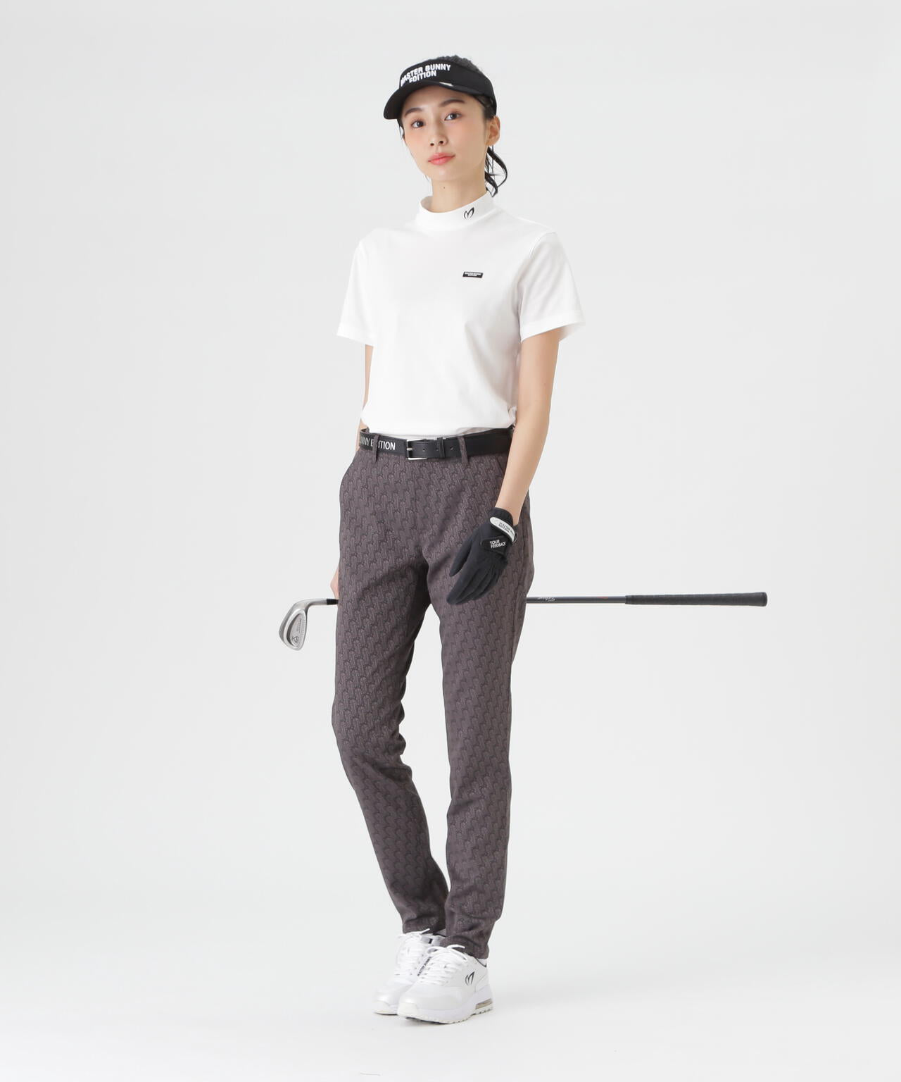 MBEジオメトリックジャガードパンツ (WOMENS)