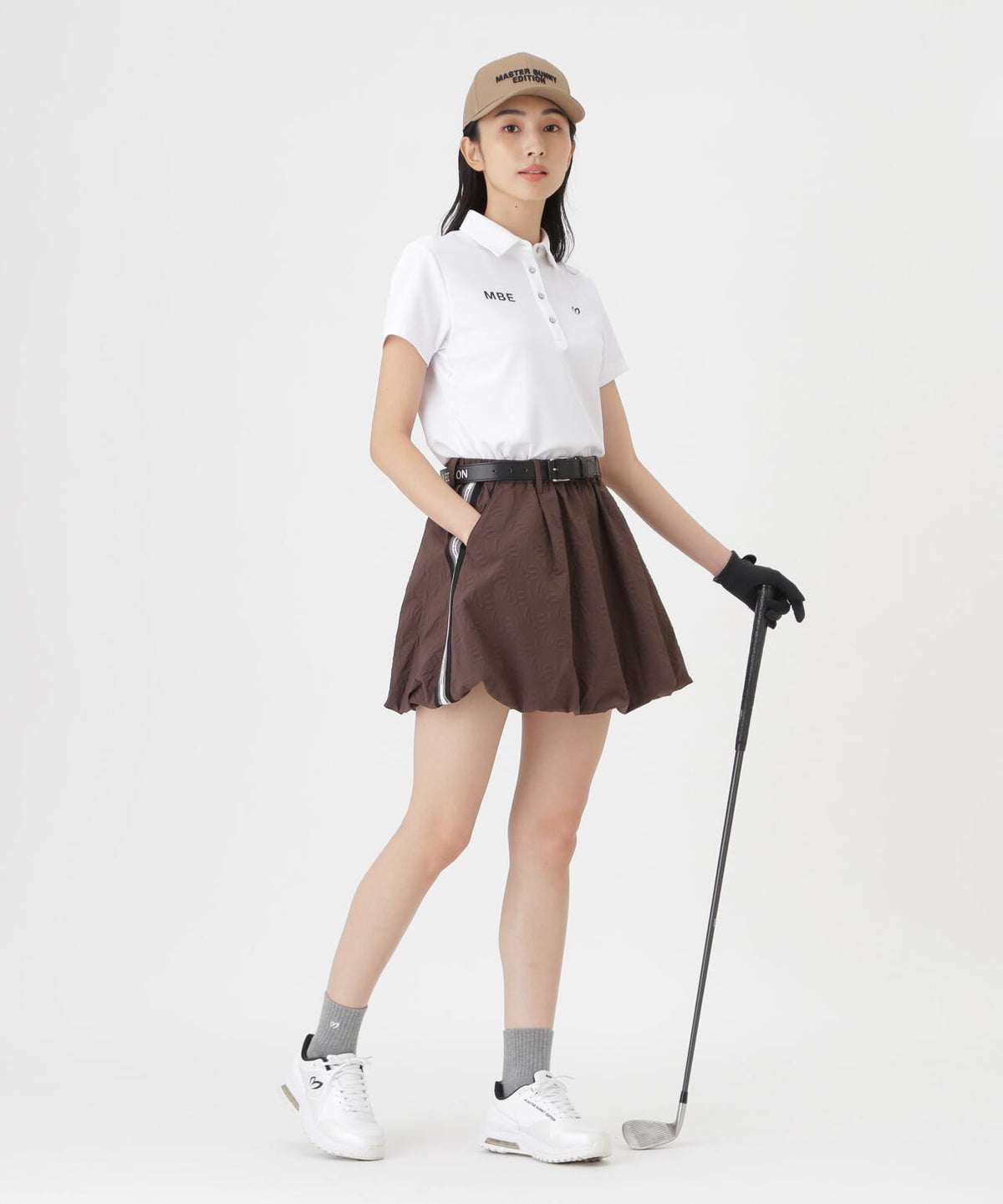 MBEエンボス柄スカート (WOMENS)