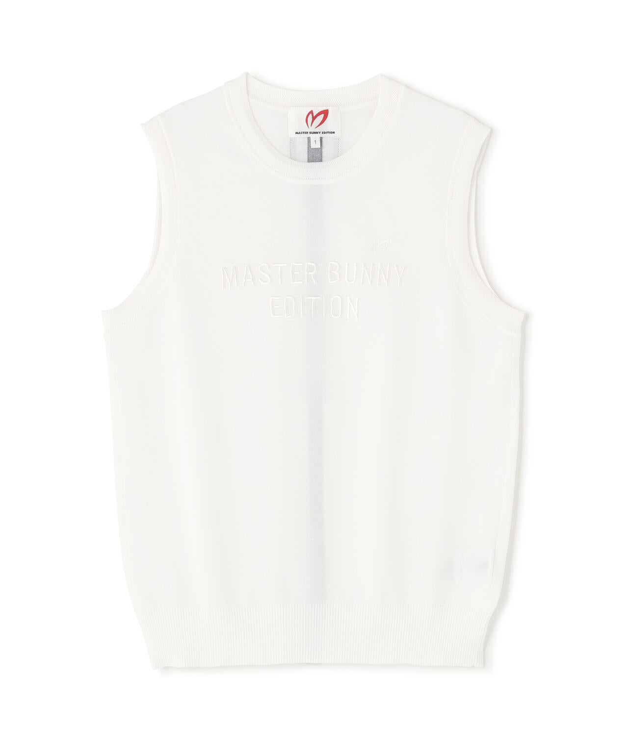 クルーネックニットベスト (WOMENS)